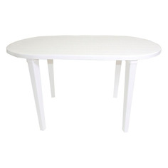 Стол обеденный Каждый день сборный 140х80х71 см белый