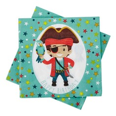 Салфетки бумажные Actuel Пират двухслойные сервировочные 33 х 33 см 20 шт