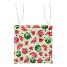 Подушка на стул Самойловский текстиль Арбуз 40х40 см хлопок