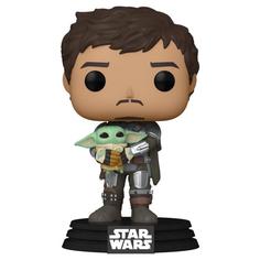 Фигурка Funko POP! Star Wars: Mandalorian-Mandalorian w/Grogu