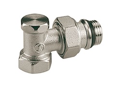 Клапан угловой нижний, настроечный Giacomini R16TG 1/2, с герметичной прокладкой (R16X033)