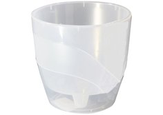 Кашпо Plast-Avenue Грация прозрачный 1,2 л