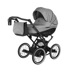 Коляска Noordline Оlivia Classic 3 в 1 Dark Grey