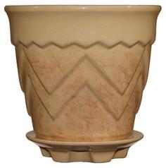 Горшок для цветов Котовская керамика бежевый