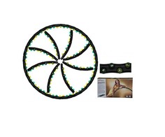 Обруч Stingrey Charcoal Magnet Hoop массажный с магнитами