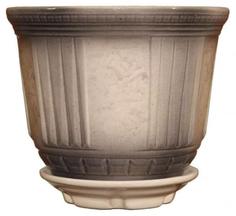 Горшок для цветов Котовская керамика серый