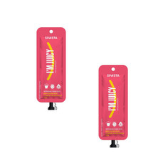 Набор SPASTA Натуральная зубная паста I am juicy Минерализация эмали 30 мл, 2шт