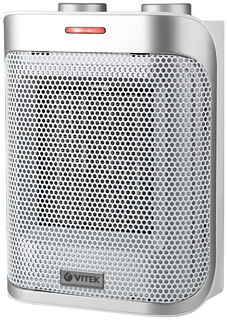 Тепловентилятор VITEK VT-2050 GY серебристый
