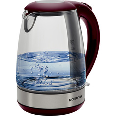 Чайник электрический Polaris PWK 1740CGL Red/Silver
