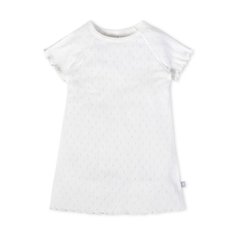Сорочка ночная детская Мамуляндия 21-404-3 Ажур 21 молочный р.98