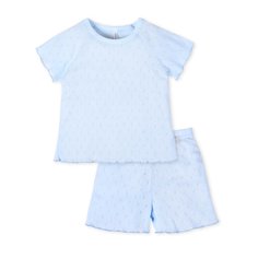 Пижама детская Мамуляндия 21-403-2 Ажур 21 голубой р.104