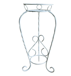 Подставка для цветов Селигер-Агро белая