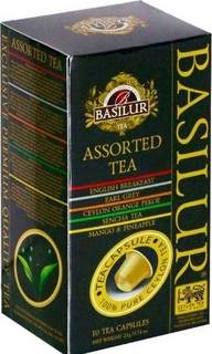 Чай черный Basilur капсульный 10х21 г