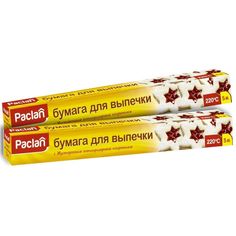Комплект Paclan Бумага для выпечки 5 м. х 38 см. в коробке х 2 шт.