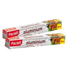 Комплект Paclan Aluminium Фольга алюминиевая 10 м. х 29 см. в коробке х 2 шт.
