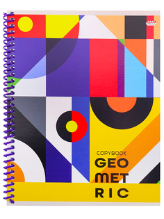 Тетрадь КЛЕТКА А5, 96л. АБСТРАКТНАЯ ТЕМА /96-6210 Проф Пресс