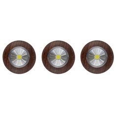 Фонарь-подсветка светодиодный REV-Ritter Pushlight 3Pack (комплект из 3-ех шт.)