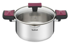Кастрюля с крышкой Tefal Cook&Clip, 2,9 л (G7234474) TEFAL G7234474