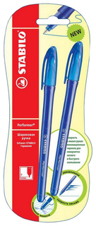 Набор Stabilo Performer ручек шариковых 2шт
