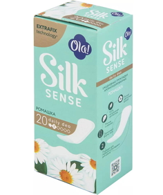 Прокладки женские на каждый день Ola! SILK SENSE DAILY DEO Ромашка 20 шт