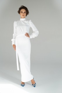 Платье женское Lipinskaya Brand ferrara_501 белое S