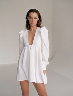 Платье женское Lipinskaya Brand sassari_505 белое XS
