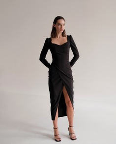 Платье женское Lipinskaya Brand riche_515 черное L