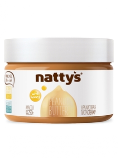 Арахисовая паста Creamy, 250 г Nattys