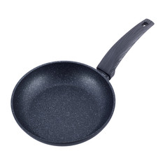 Сковорода 24см с антипригарным покрытием Black marble из алюминия Kamille
