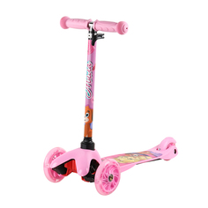 Трёхколёсный самокат City-Ride CR-S4-1BMG розовый