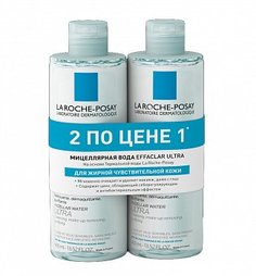Мицеллярная вода La Roche Posay Ultra 2 шт