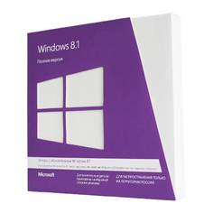 Програмное обеспечение Microsoft Windows 8.1 Full Version (x32/x64) RU BOX