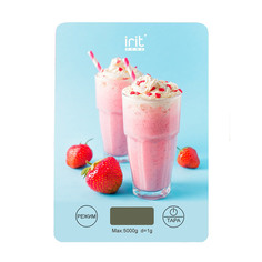 Весы кухонные Irit IR-7128 Lite Blue/Pink