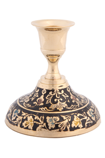 Подсвечник № Кт3277/1 (эмаль черная) ак Кт3277/1 Ганг