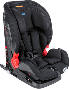 Автокресло Chicco Akita Fix, гр. 1/2/3, расцветка Black