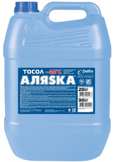 Тосол АЛЯСКА А40 20 кг Alyaska