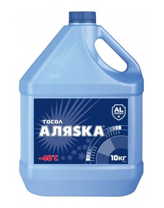 Тосол Аляска А-40 Готовый -40c Синий 10 Кг 5066 Аляска 5066 Alyaska