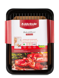 Форма для запекания ATTRIBUTE C решеткой 39 х 28 см