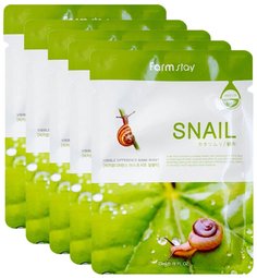 Маска FarmStay Visible Difference Mask Sheet Snail