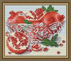 Алмазная вышивка Арт Соло «В хрустале. Гранаты»