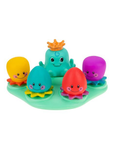 Игрушка для ванной Baby&Kids Семейка осьминожек, набор для игры в ванной ES56086