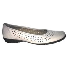 Балетки женские GABOR 64.236.12 серые 7.5 GR