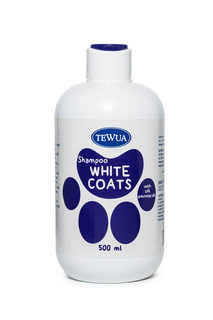 Шампунь для кошек, для собак Tewua восстанавливающий для белой шерсти, 500 мл