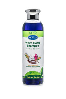 Шампунь для собак, для кошек Tewua универсальный, для белой шерсти, жасмин, 250 мл