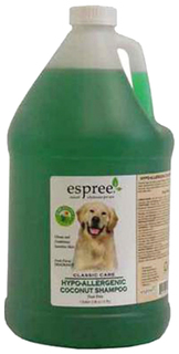 Шампунь для кошек и собак Espree Classic Care Hypo-Allergenic Coconut без слез, 3,79 л