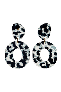 Серьги из бижутерного сплава с каучуком Moon Paris ML-1903-011