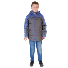 Куртка детская Милашка Сьюзи 52-2090 серый р.146