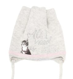 Шапка детская Jamiks цв.серый; розовый ,р.40