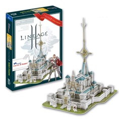 3D пазл Clever & Happy Замок Lineage II 224 детали