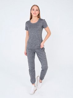 Футболка женская BlackSpade BS6855 серая XXL